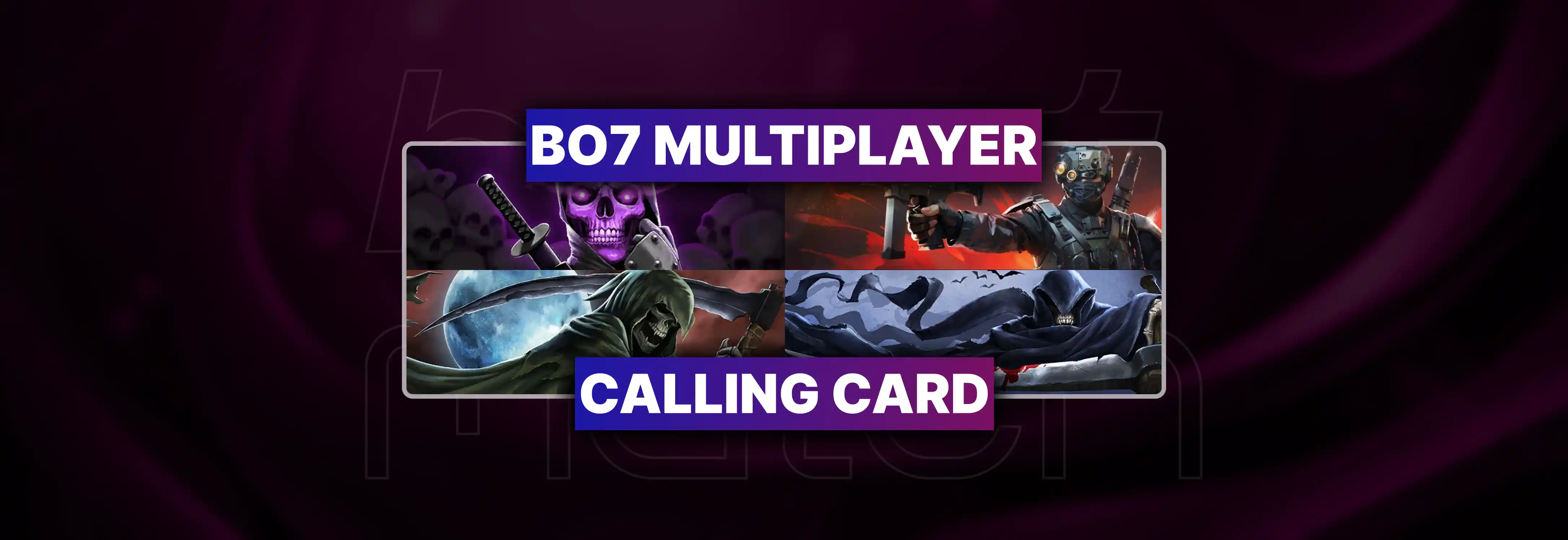 BO7 Multiplayer Calling Card Boosting