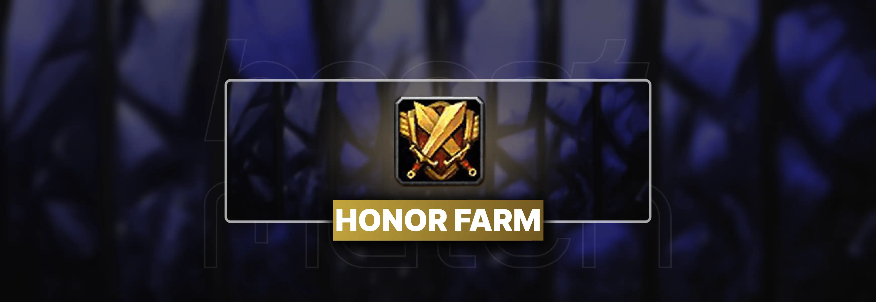 WoW Honor Points Farm