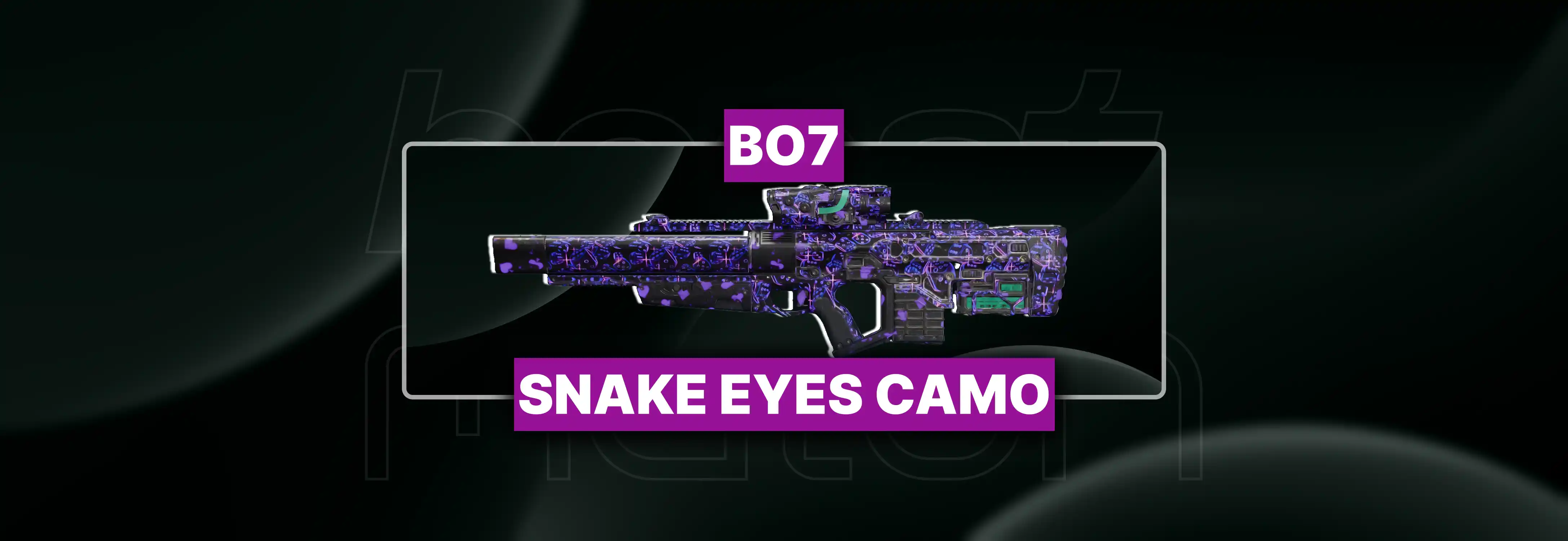 BO7 Snake Eyes Camo Boosting