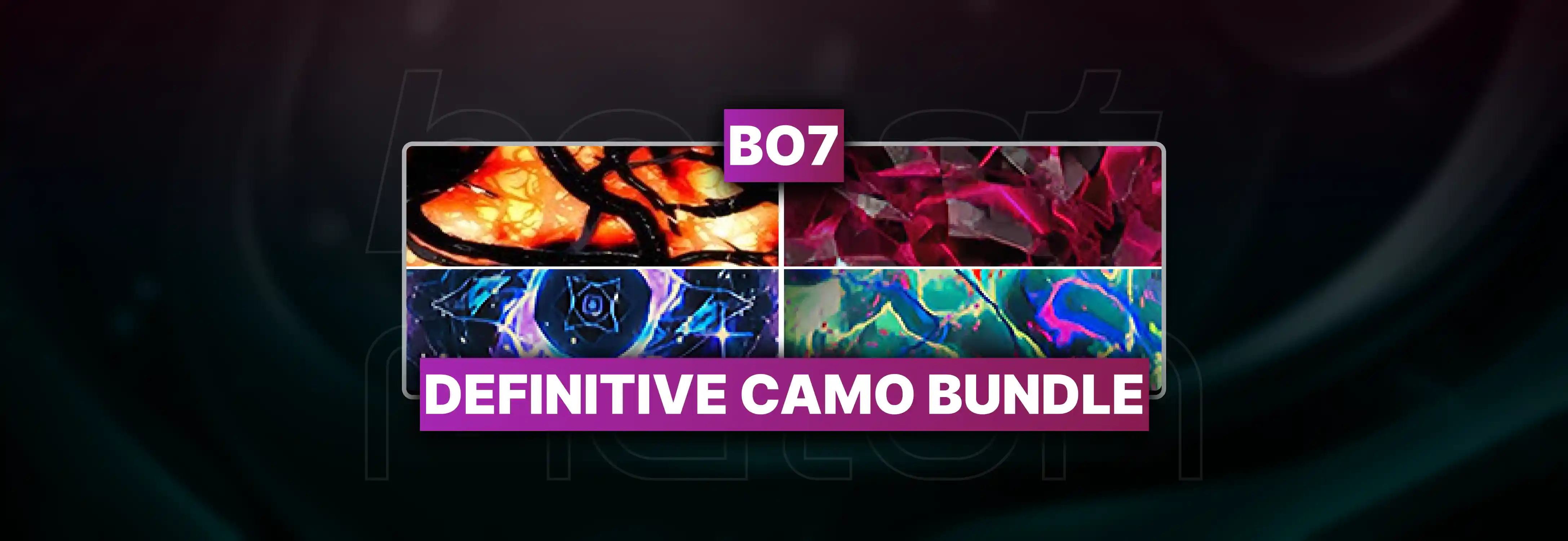 BO7 Definitive Camo Bundle Boosting