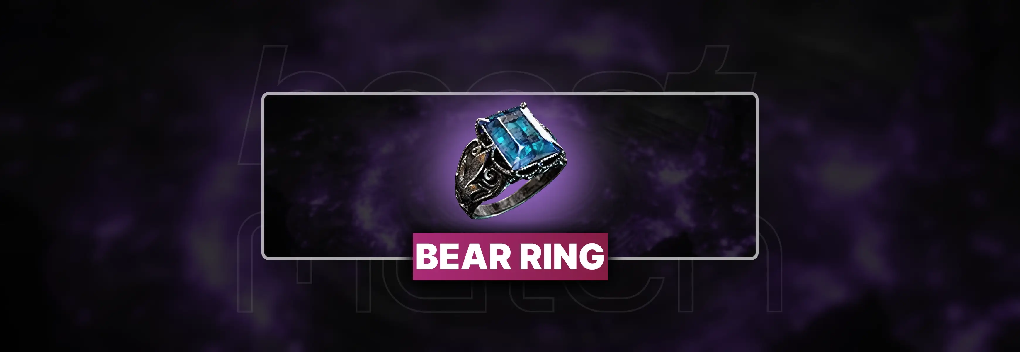 PoE 2 Bear Ring for sale