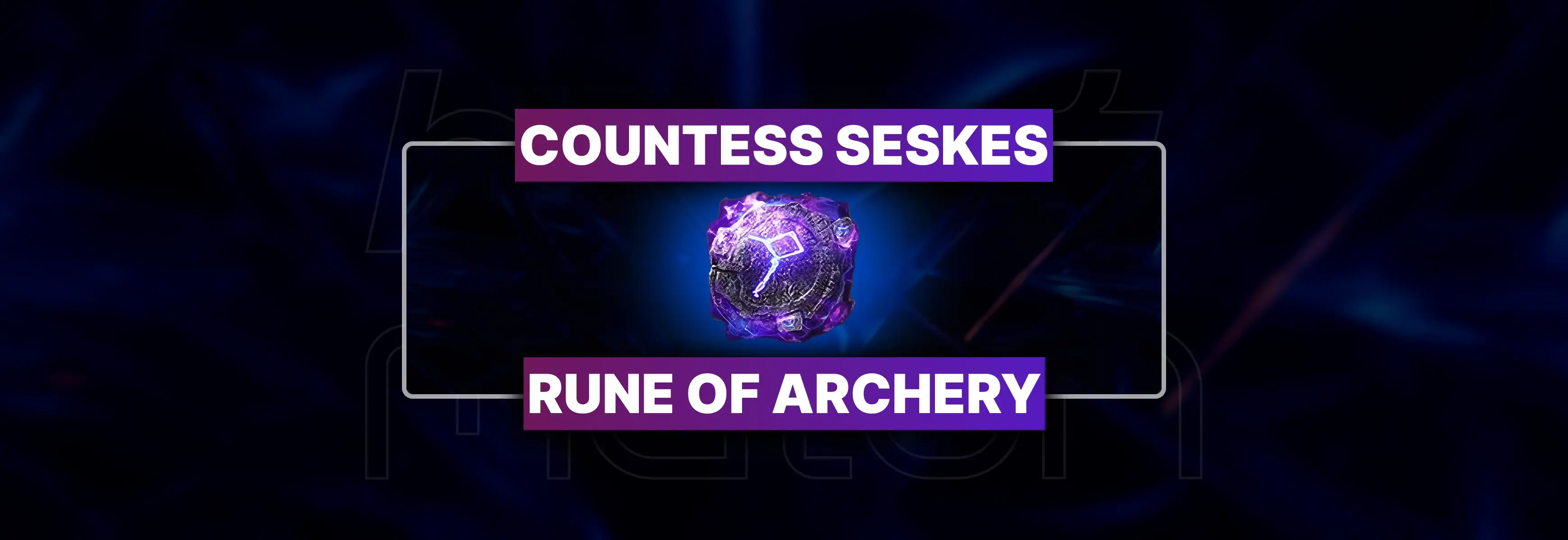 PoE 2 Countess Seske's Rune of Archery for sale