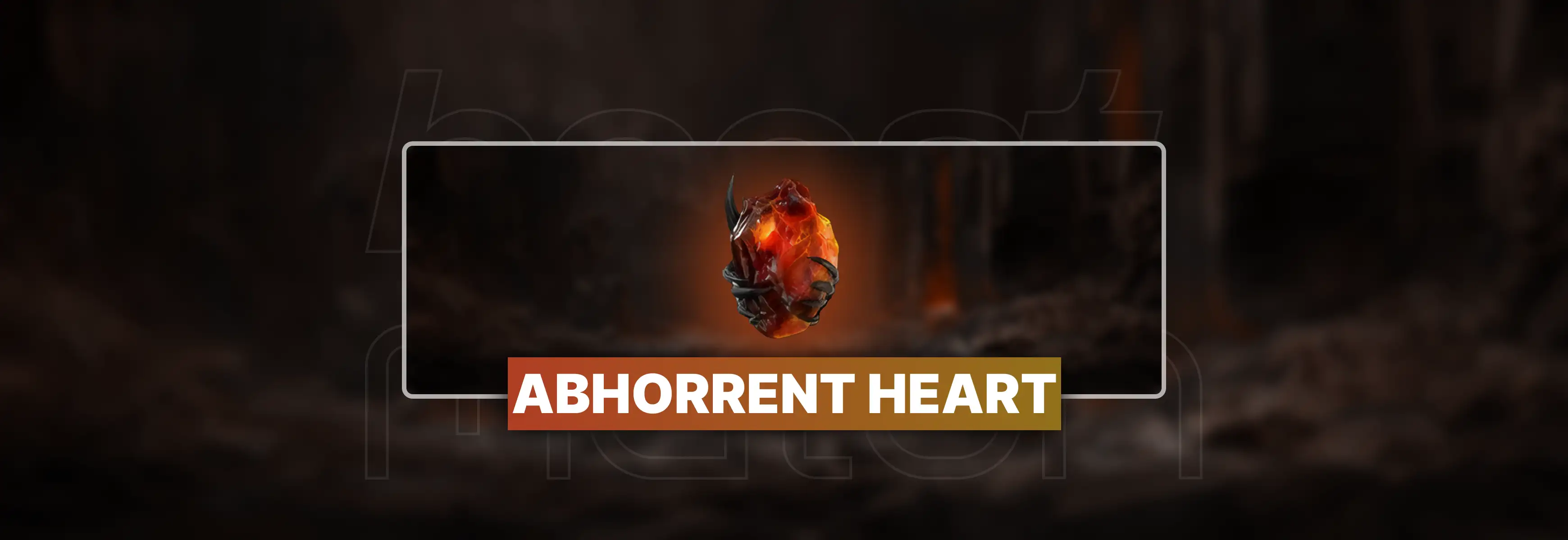 Diablo 4 Abhorrent Heart for Sale