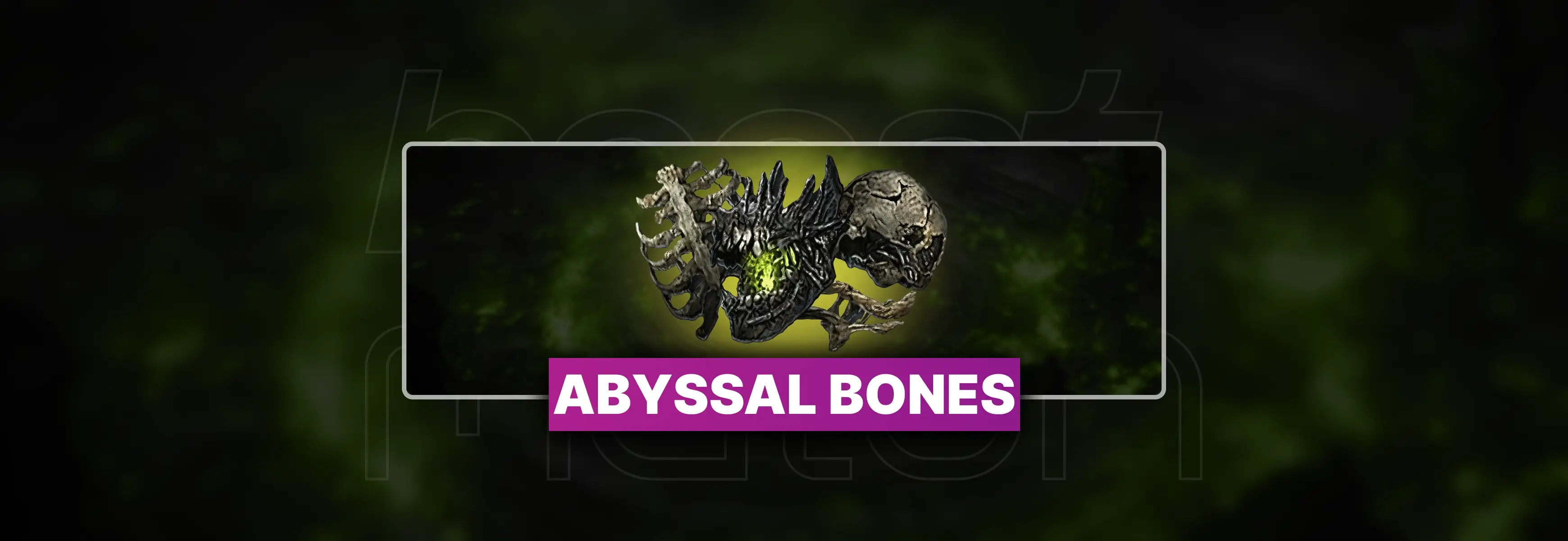 PoE 2 Abyssal Bones for sale