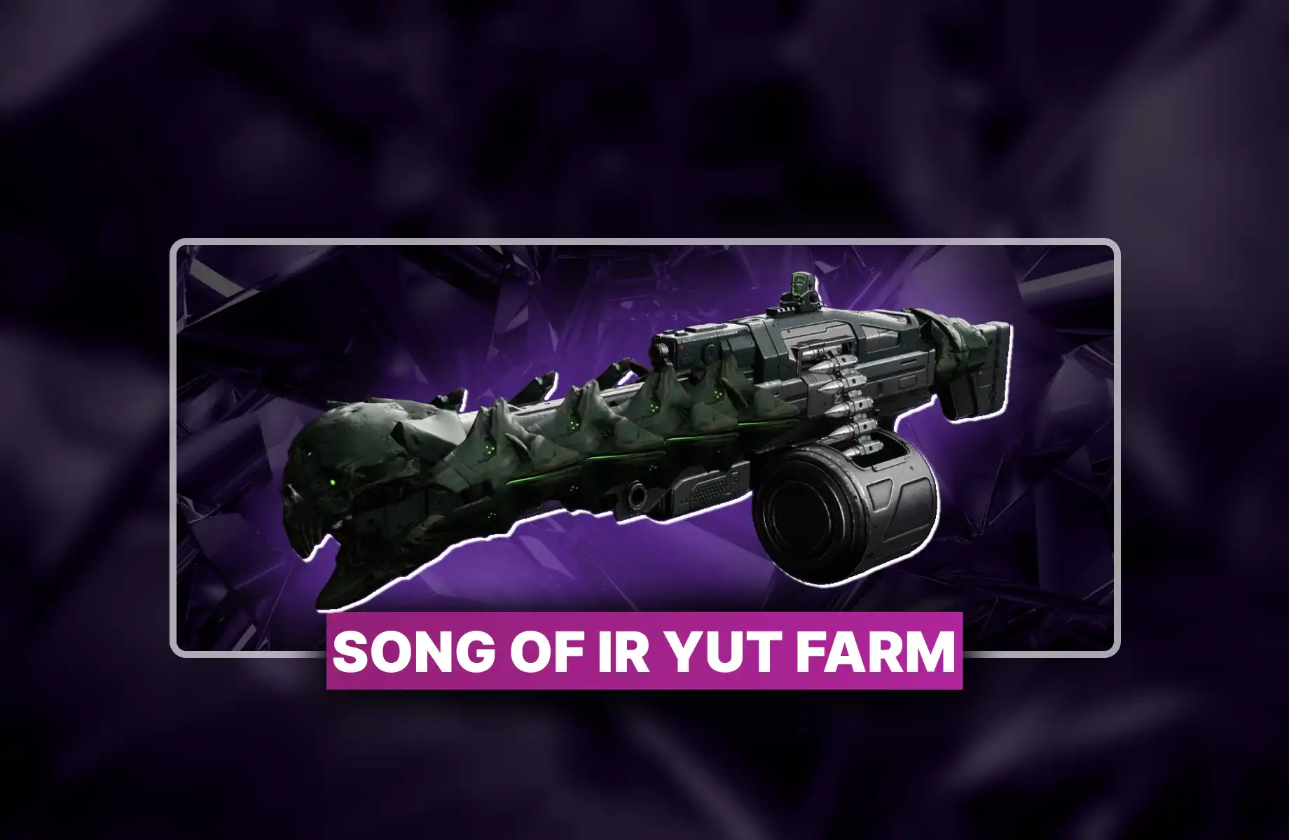 Destiny 2 Song of Ir Yut Farm