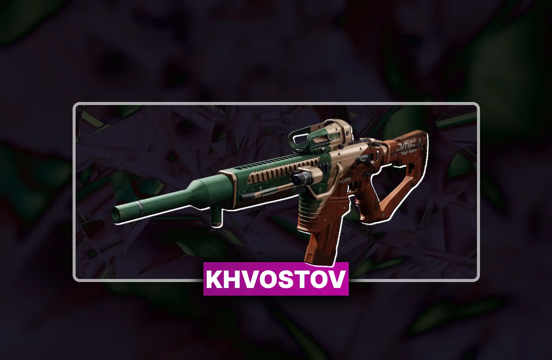 Destiny 2 Khvostov Boost