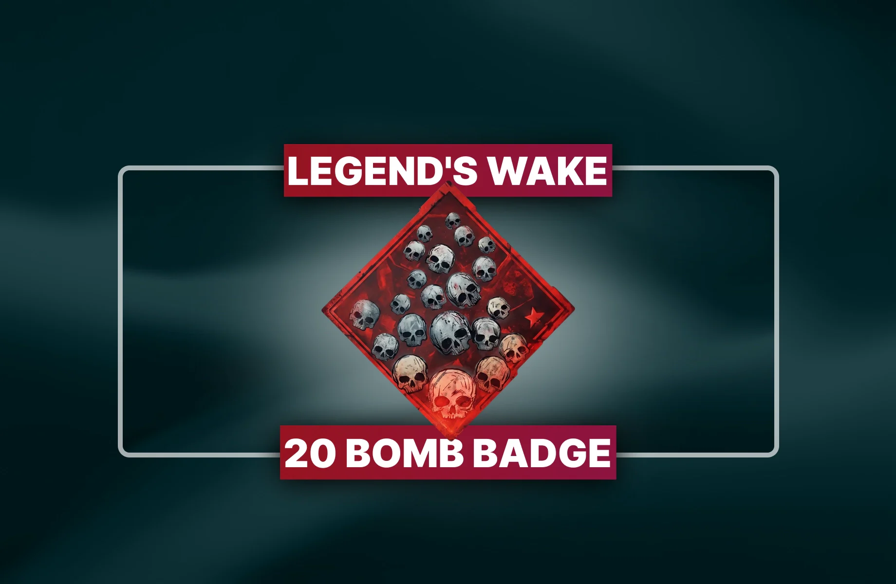 Apex Legends Legend's Wake 20 Bomb Badge Boost