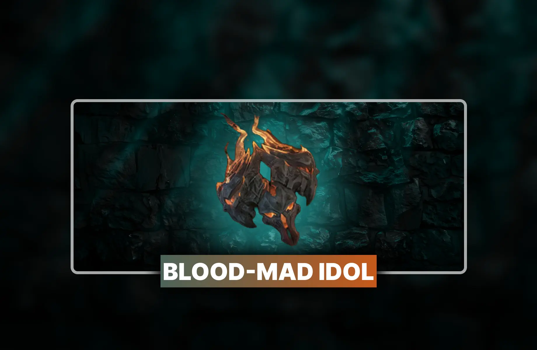 Diablo 4 Blood-Mad Idol For Sale