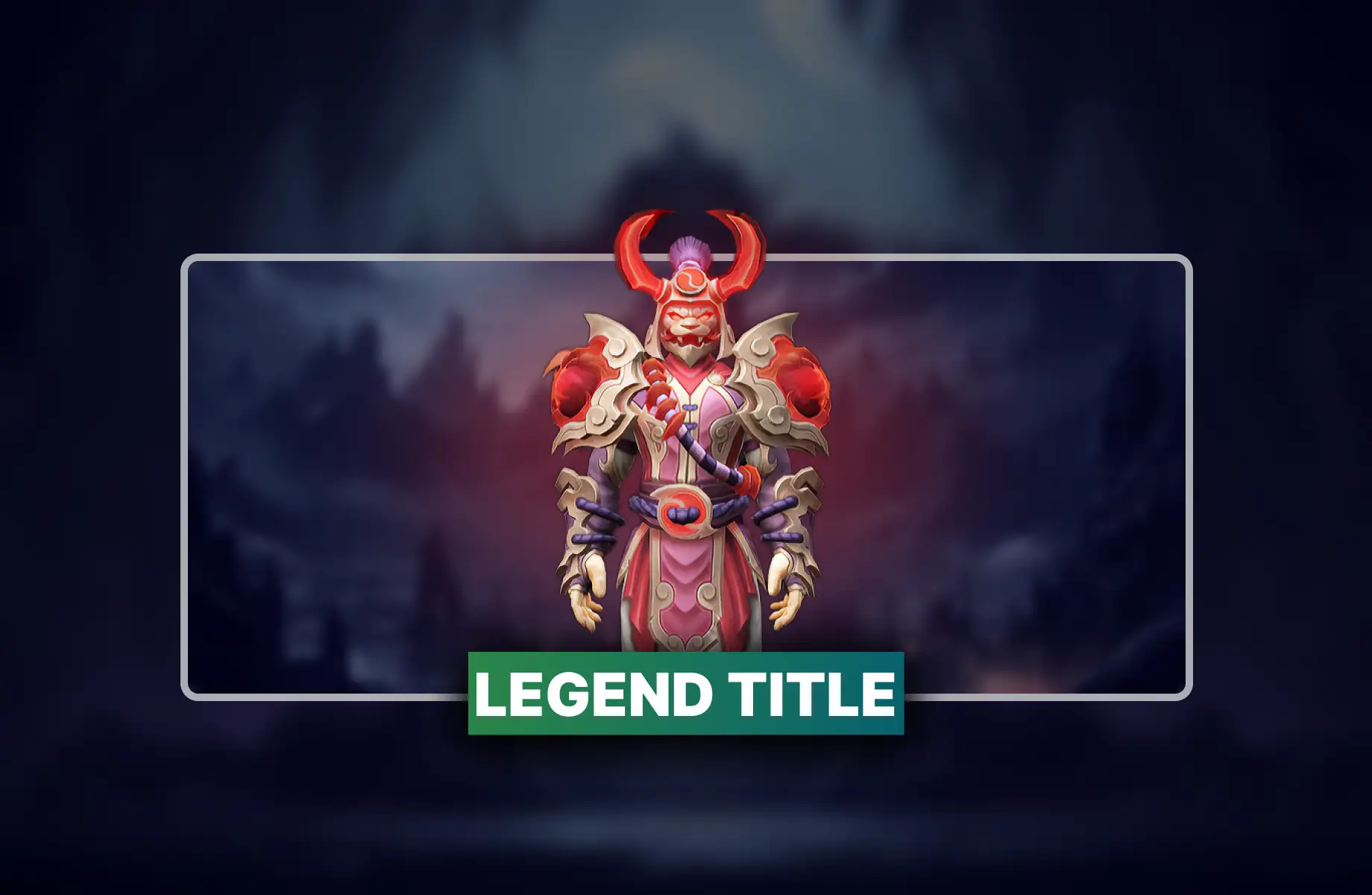 Legend Title Boost