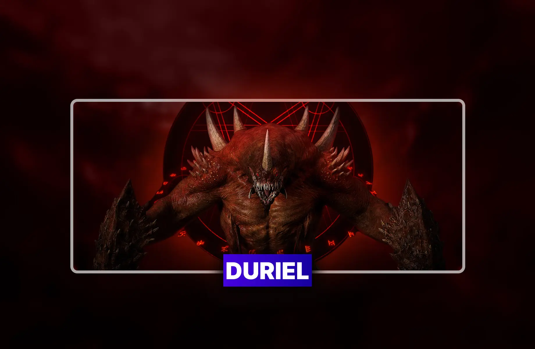 Diablo 4 Duriel, King of Maggots Kill