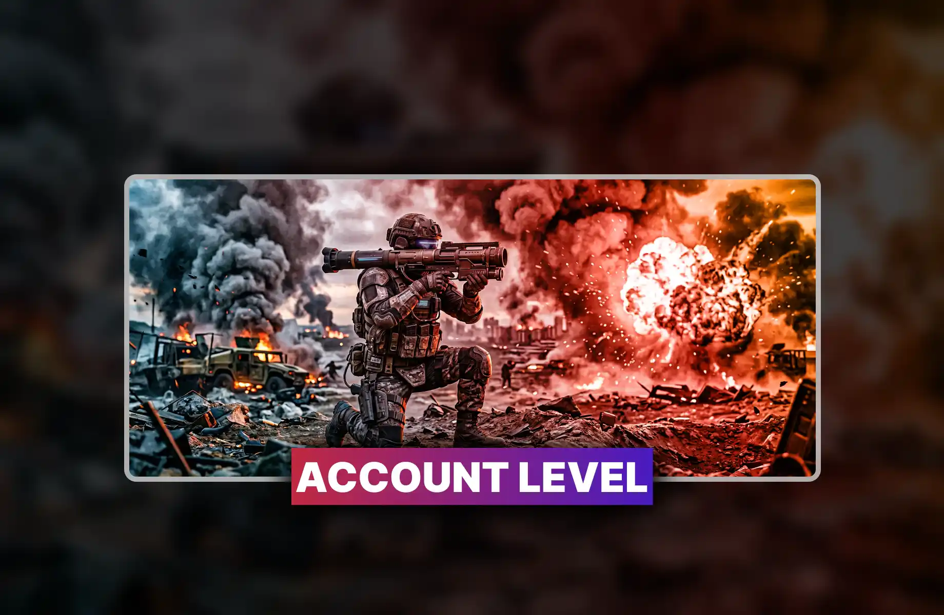 Battlefield 6 Account Level Boost