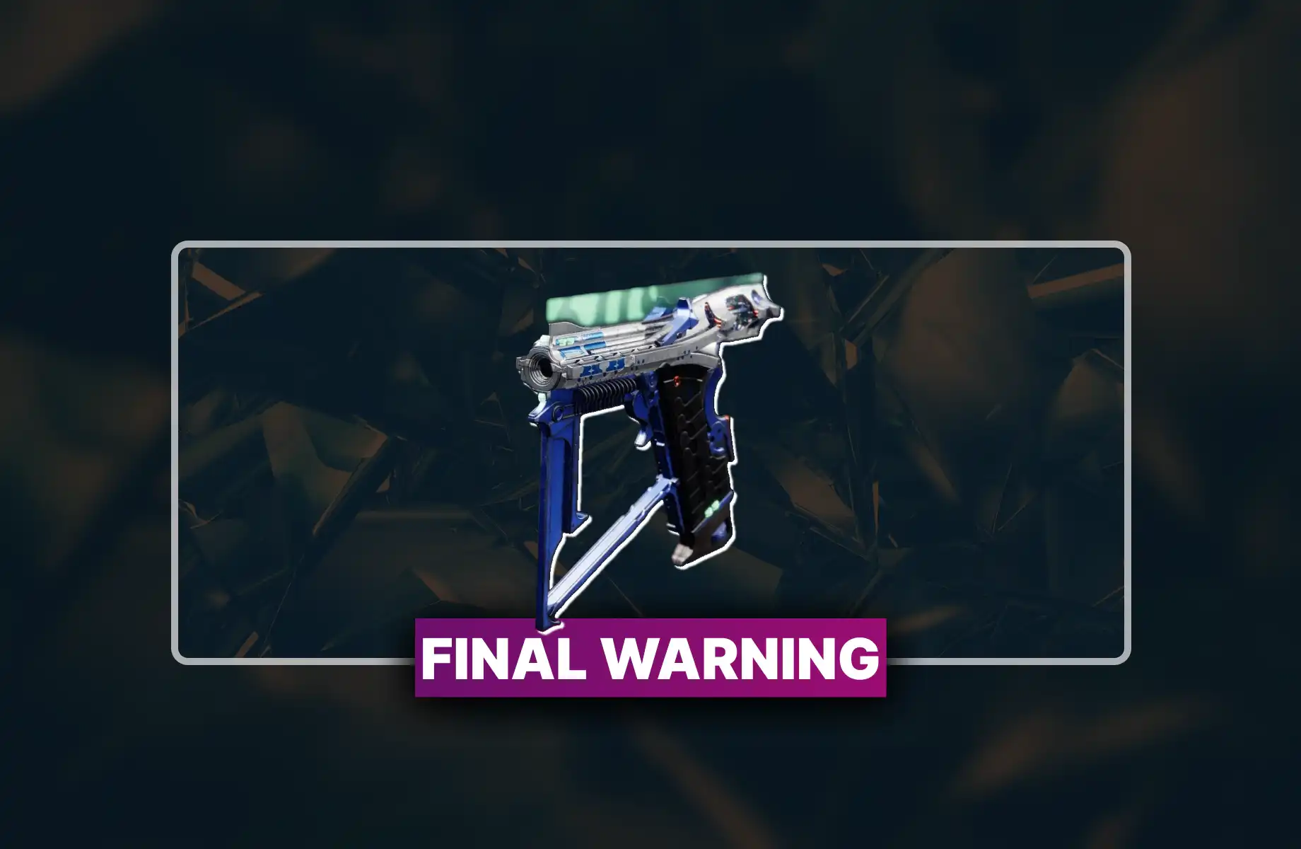 Destiny 2 Final Warning Boost