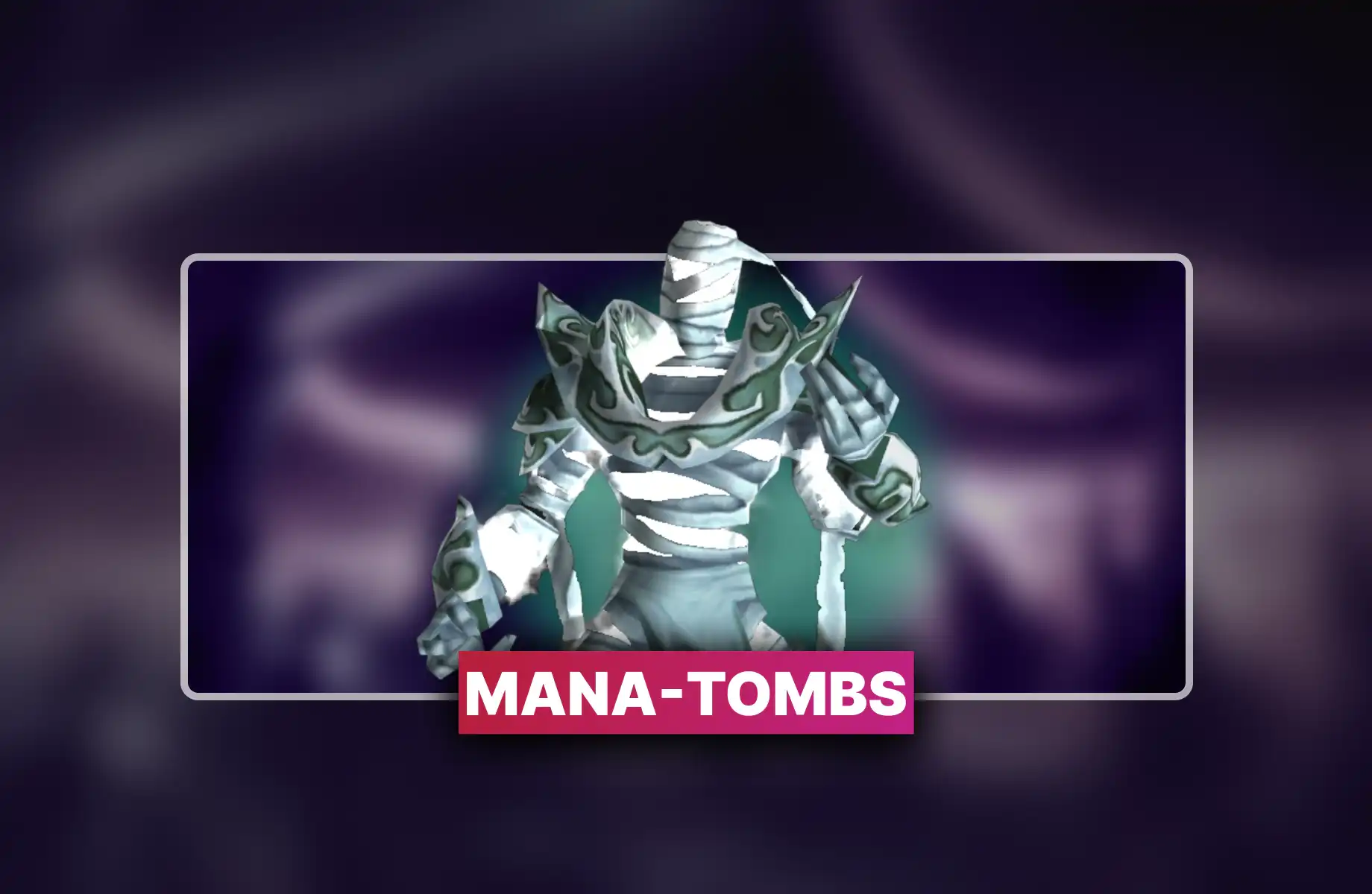 TBC Anniversary Mana Tombs Boost