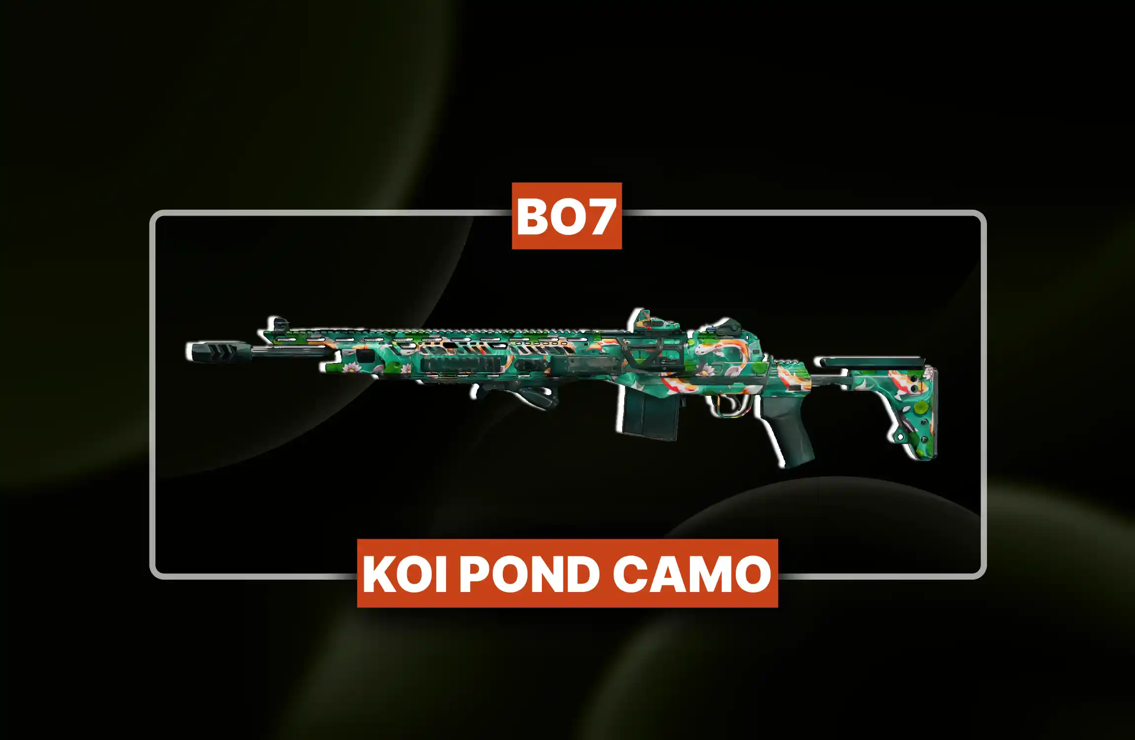 BO7 Koi Pond Camo Boosting