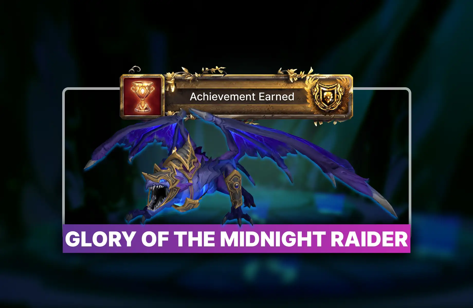 Glory of the Midnight Raider Boost