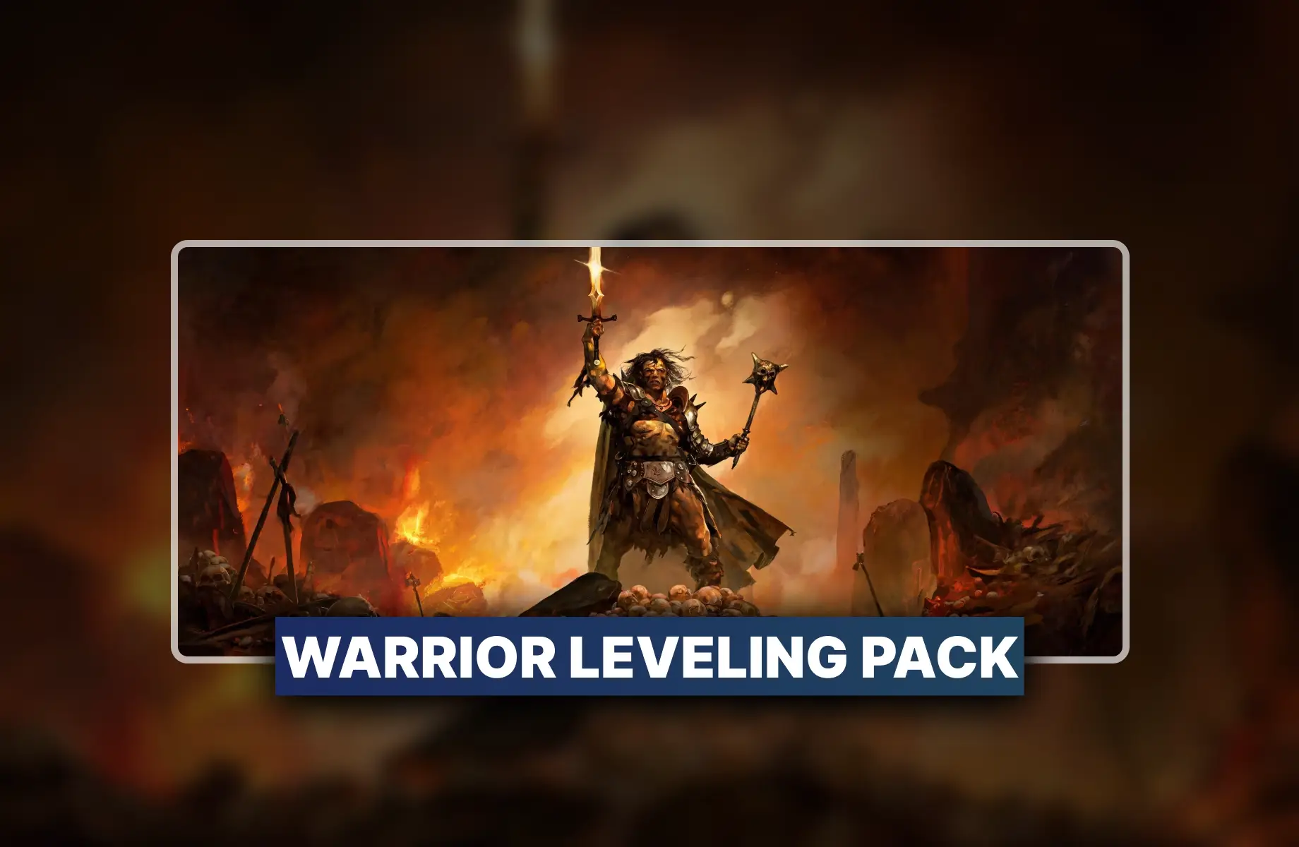 PoE 2 Warrior Leveling Pack