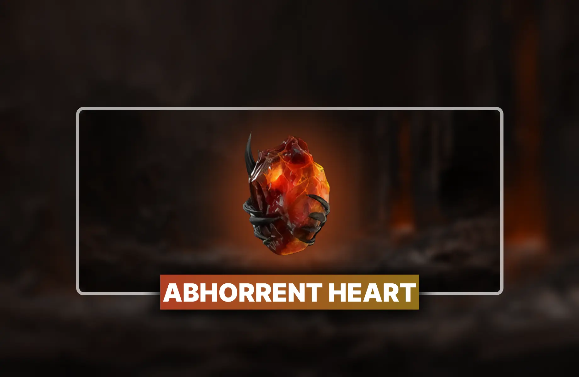 Diablo 4 Abhorrent Heart for Sale