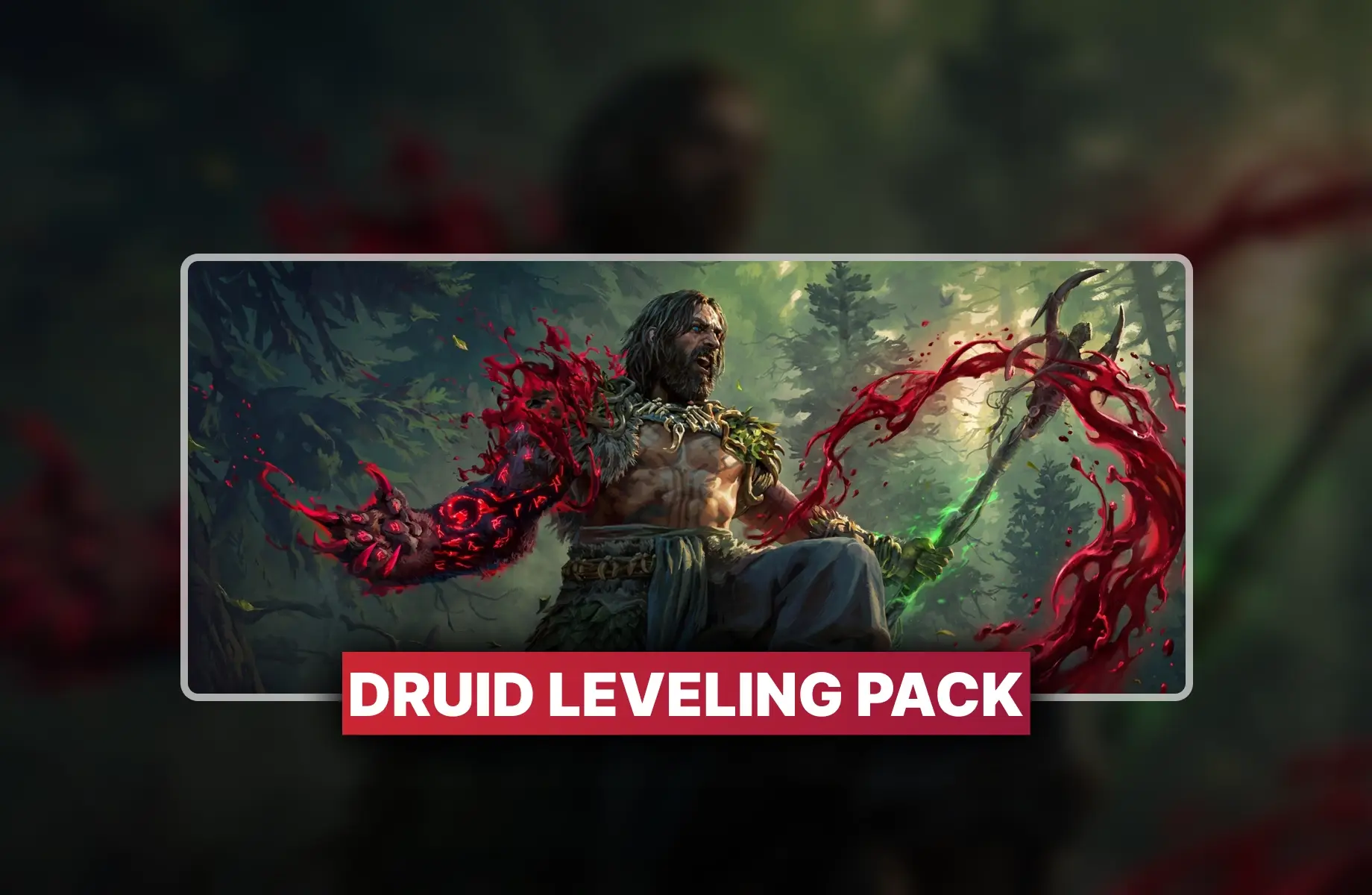 PoE 2 Druid Leveling Pack