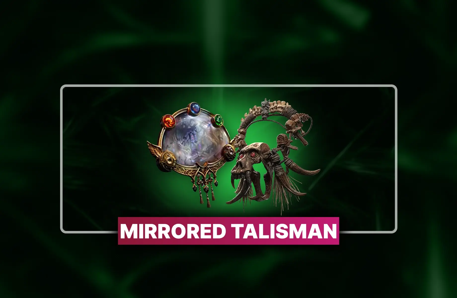 PoE 2 Mirrored Talisman for sale