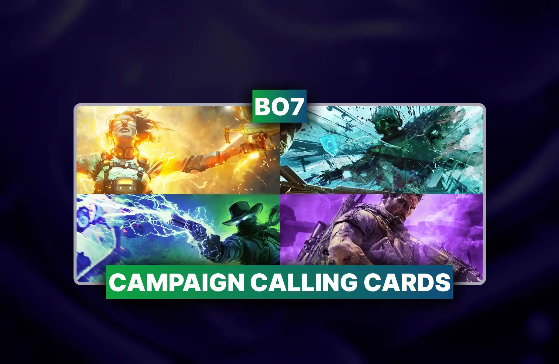 BO7 Campaign Calling Cards Boosting