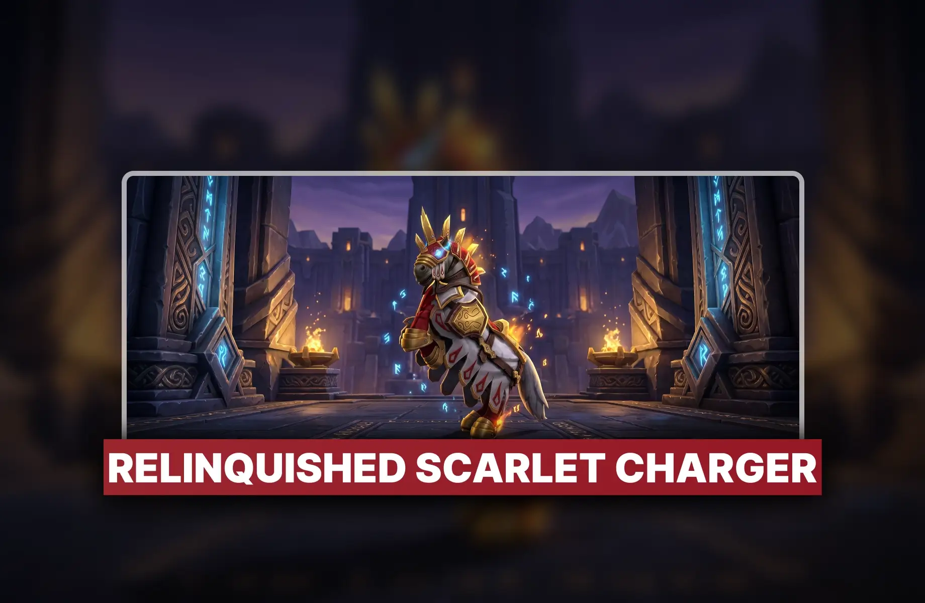 Relinquished Scarlet Charger