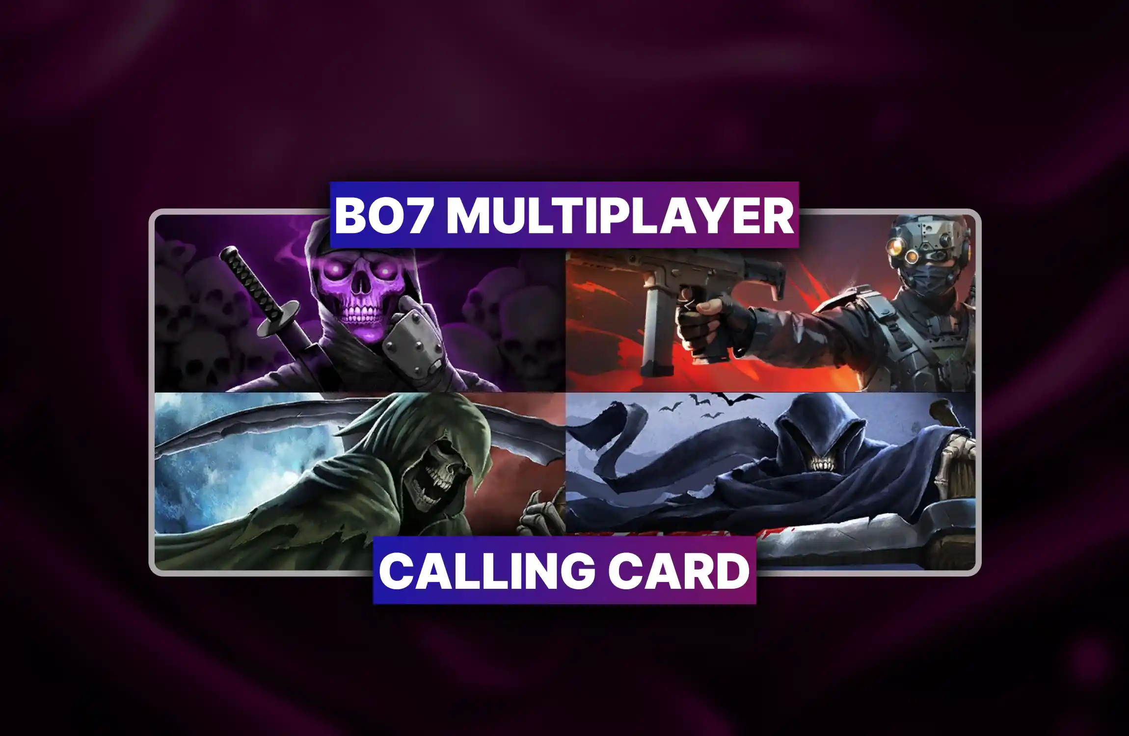 BO7 Multiplayer Calling Card Boosting