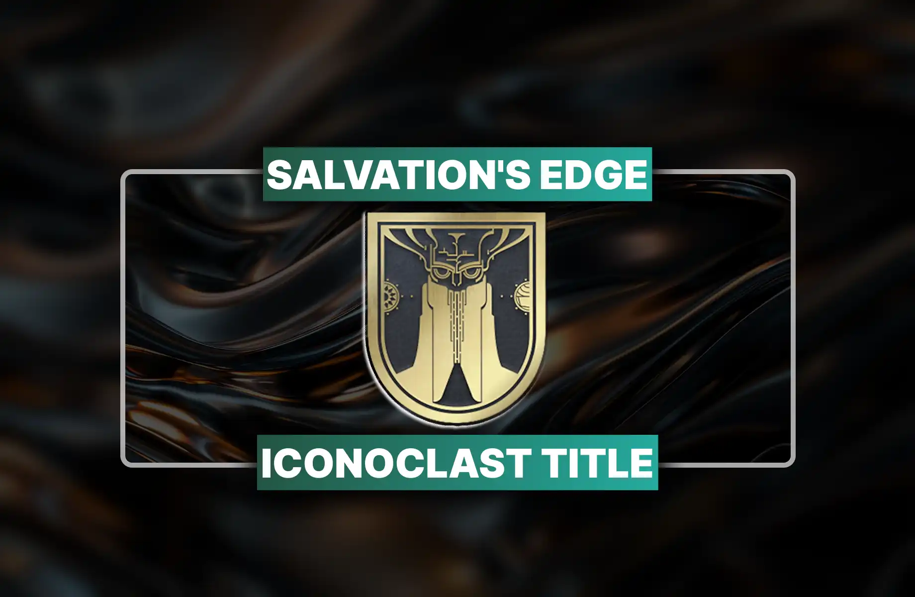 Destiny 2 Salvation's Edge Iconoclast Title Boost