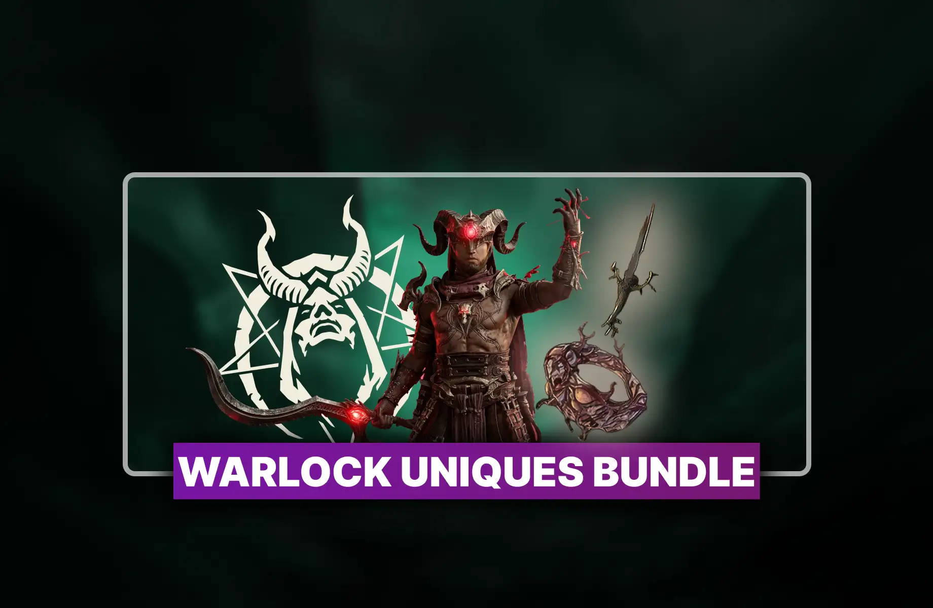 Diablo 4 Warlock Uniques Bundle