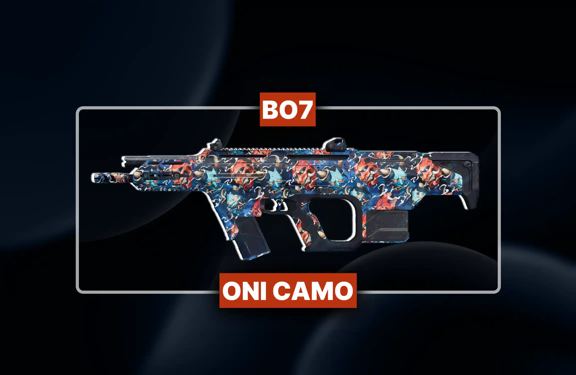 BO7 Oni Camo Boosting