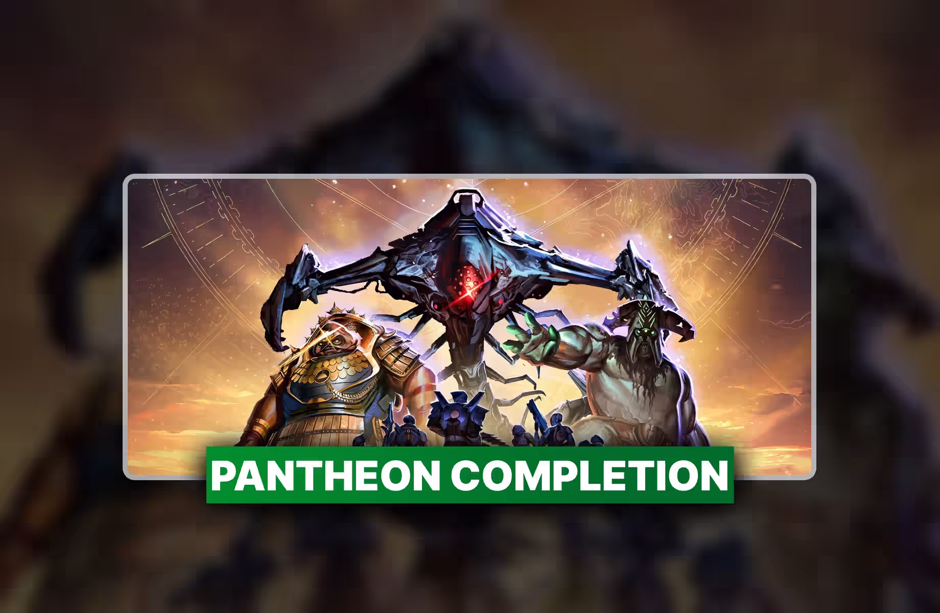 Destiny 2 Pantheon Completion Boosting