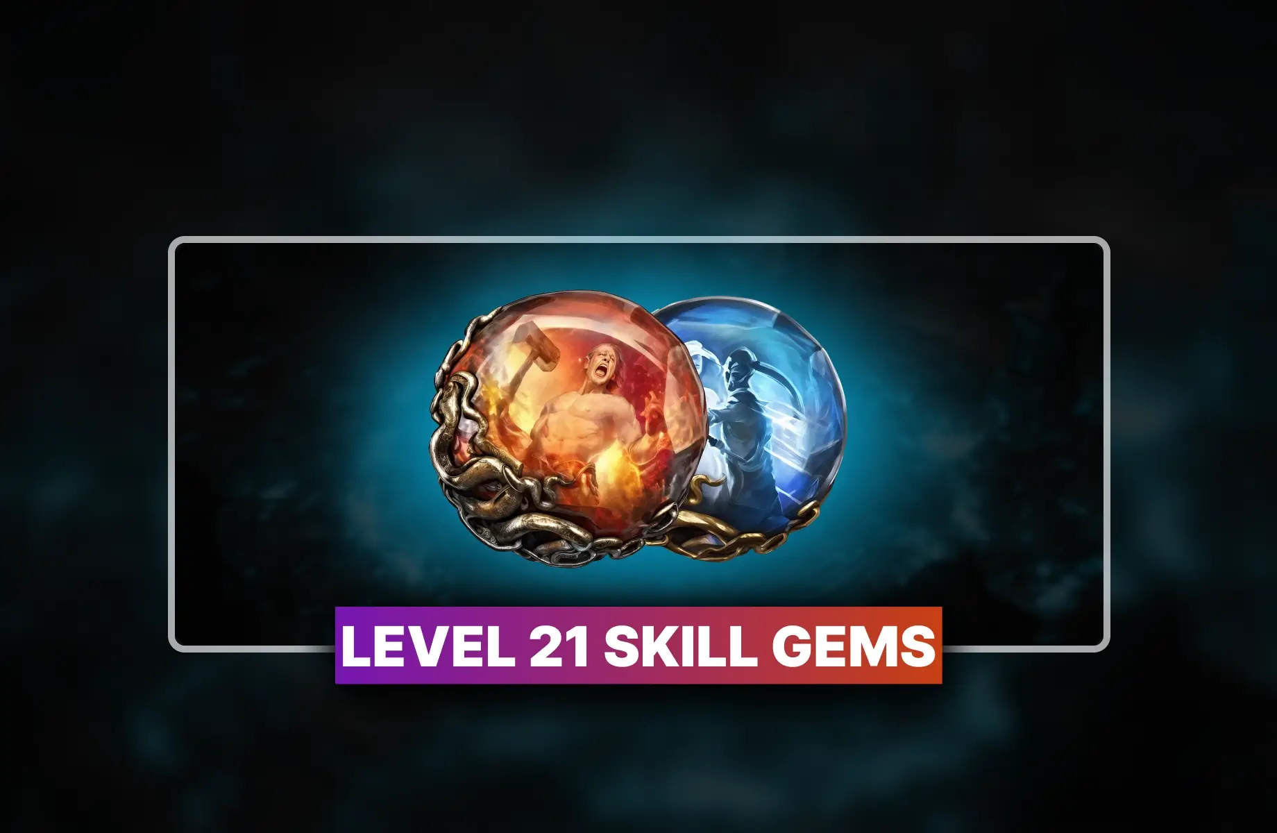 PoE 2 Level 21 Skill Gems for sale