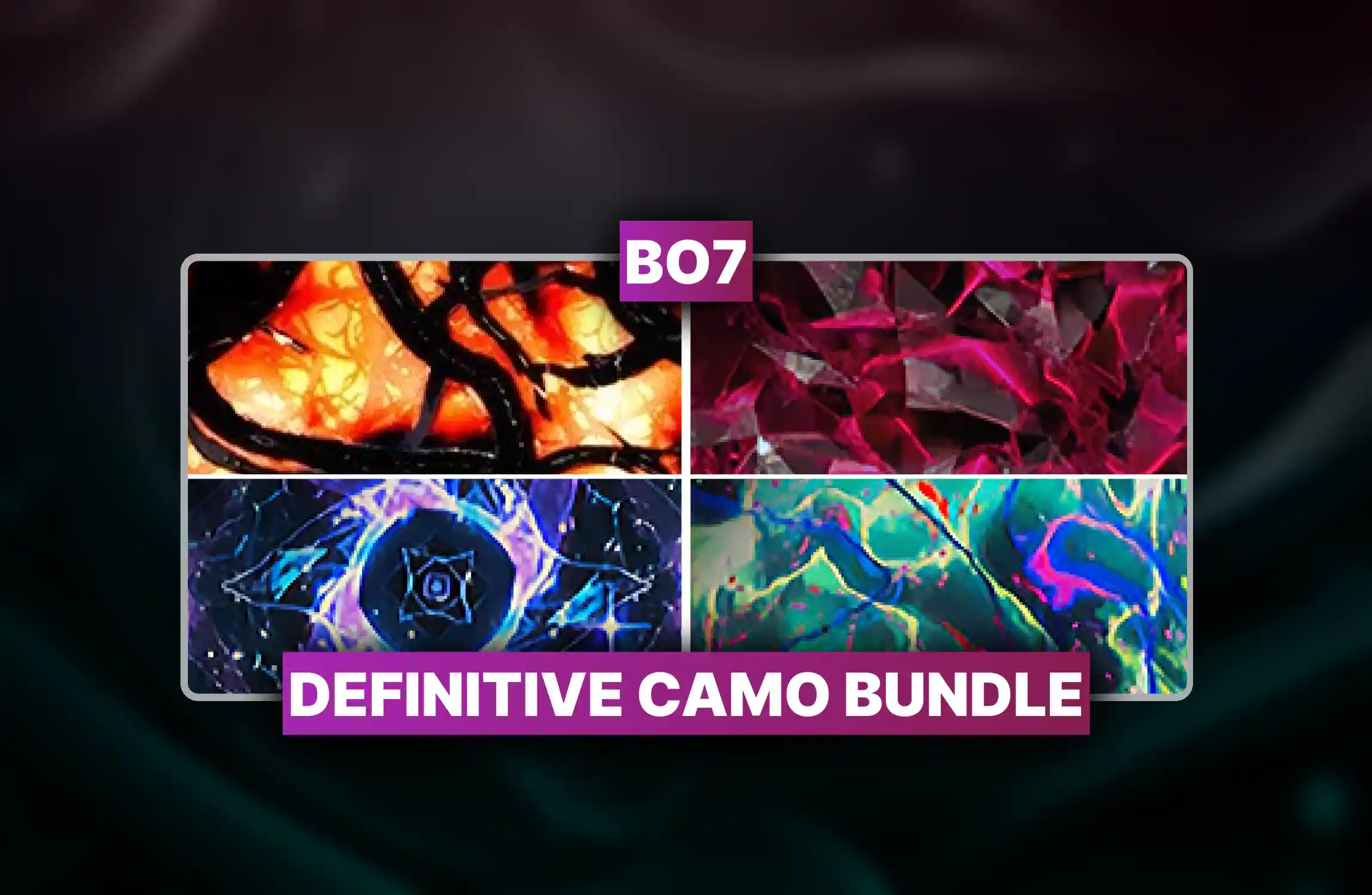 BO7 Definitive Camo Bundle Boosting