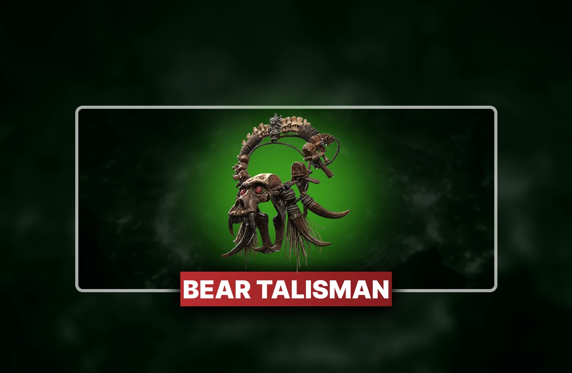 PoE 2 Bear Talisman for sale