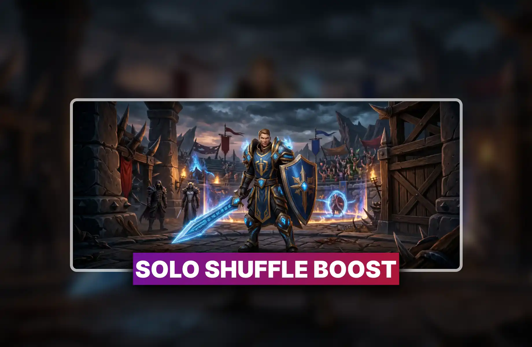 WoW Solo Shuffle Boost