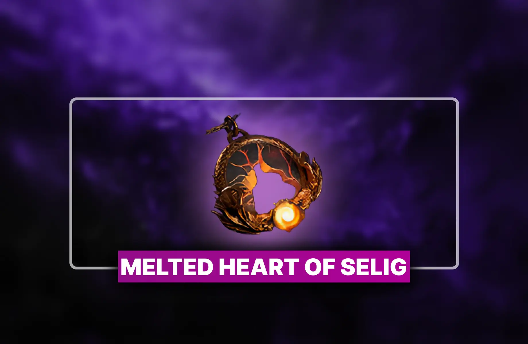 Diablo 4 Melted Heart of Selig For Sale