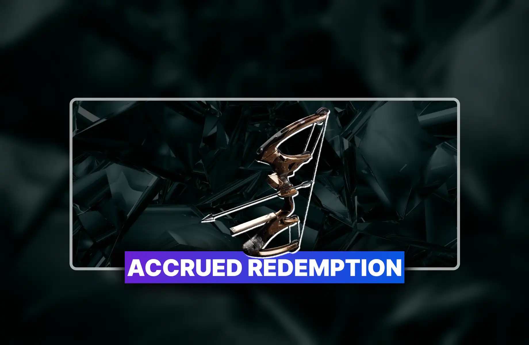 Destiny 2 Accrued Redemption Boost