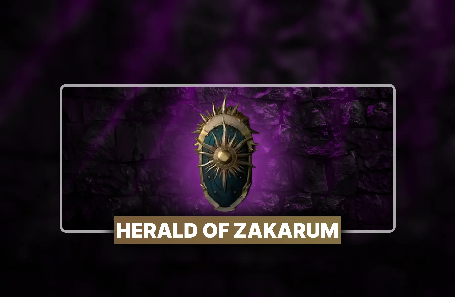 Diablo 4 Herald of Zakarum For Sale