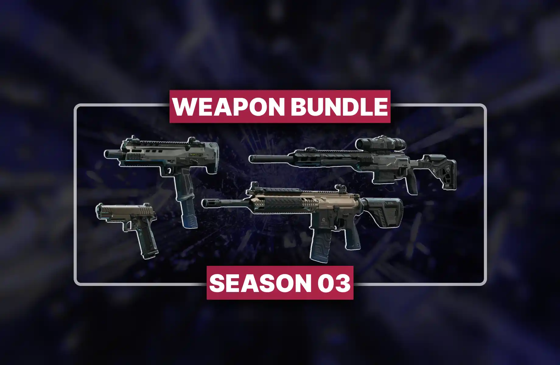 BO7 Weapon Bundle Season 03 Boosting