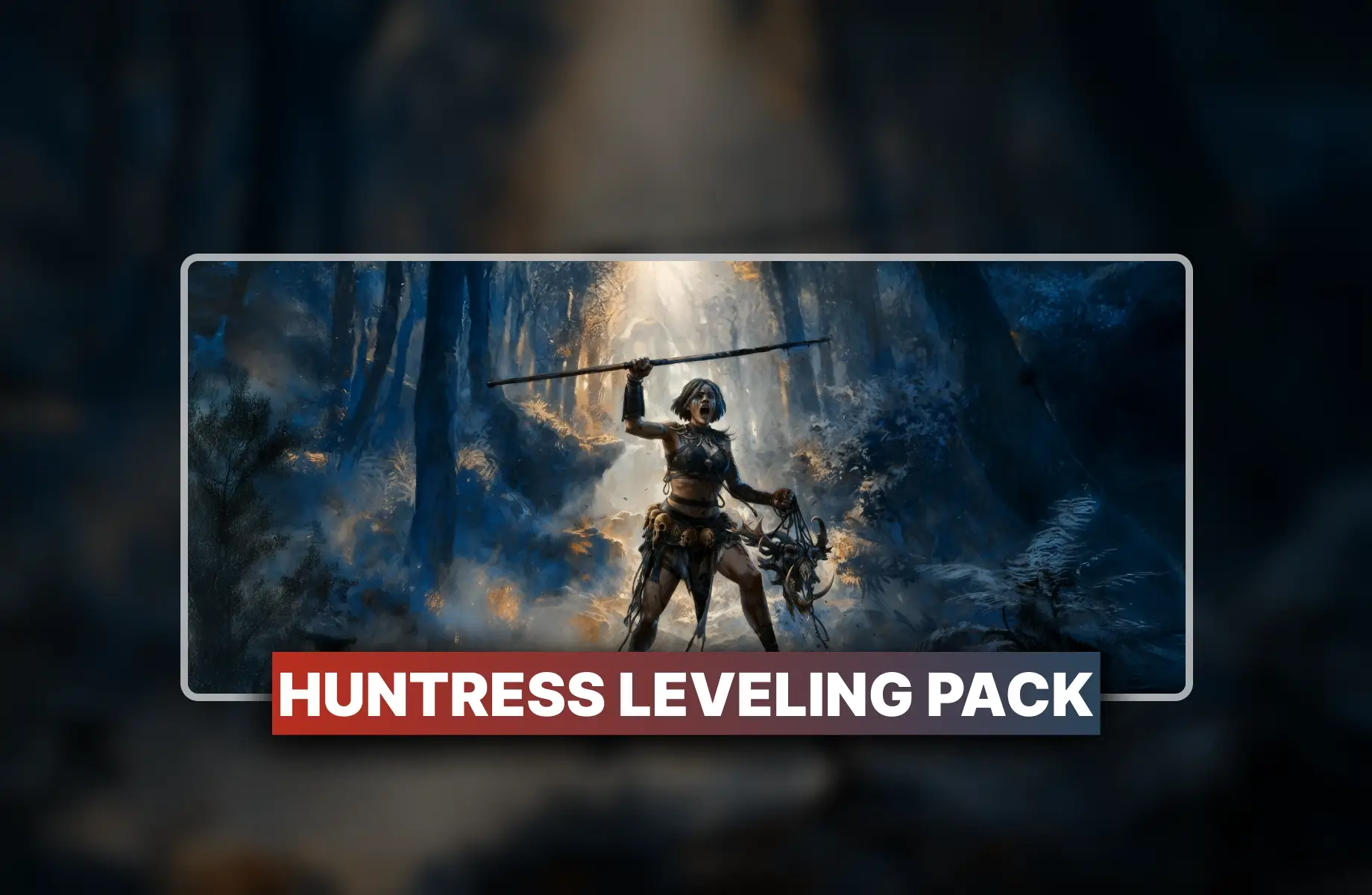 PoE 2 Huntress Leveling Pack