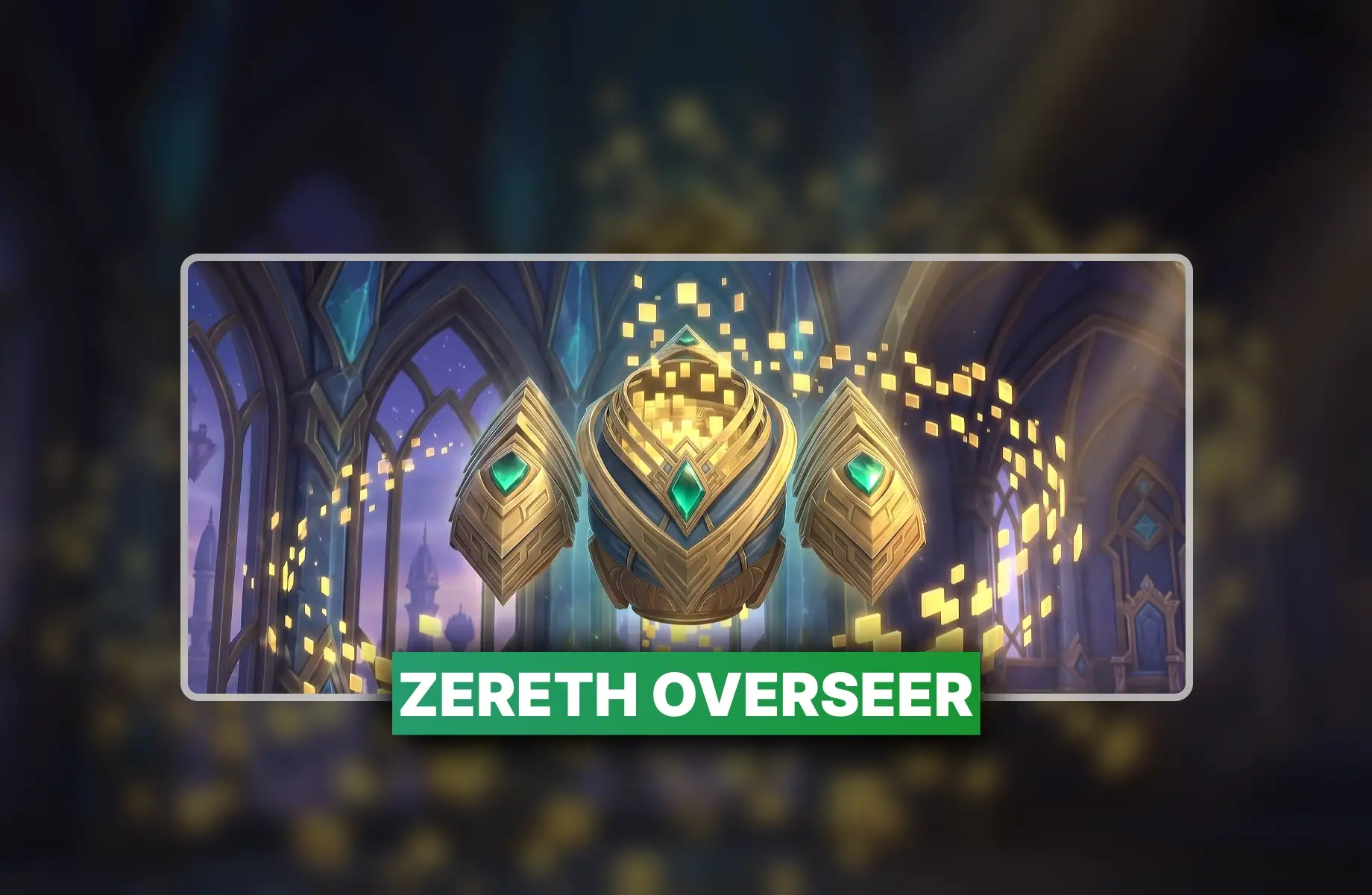 Zereth Overseer Boost