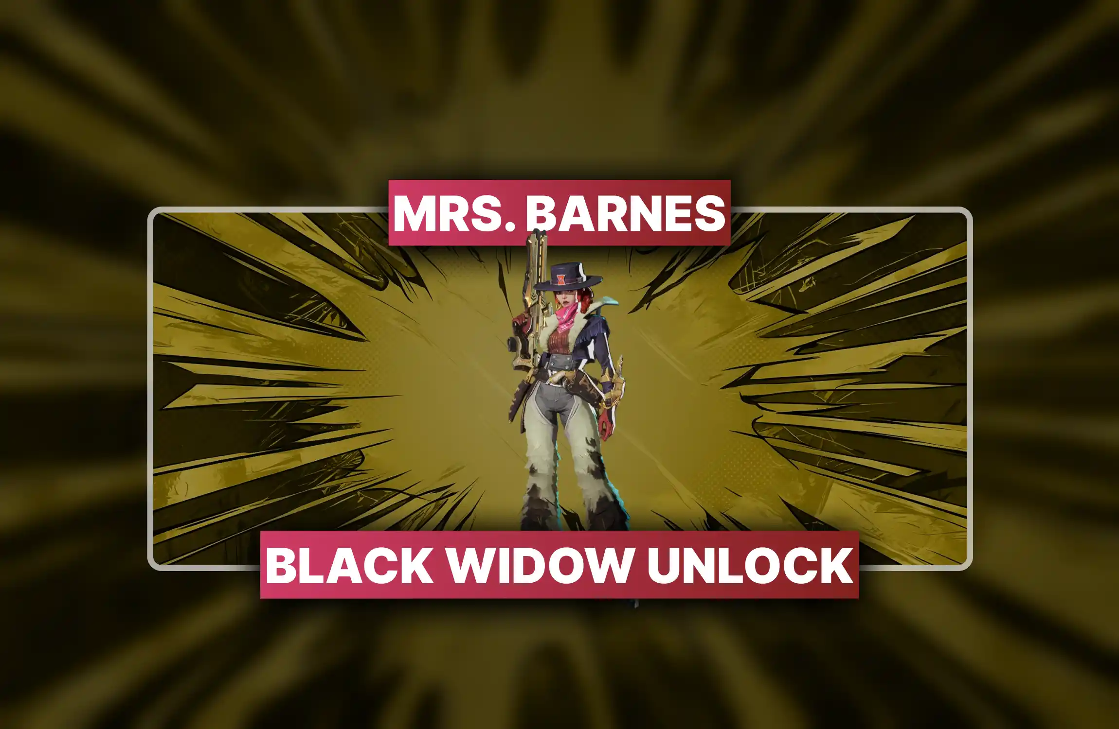 Marvel Rivals Mrs. Barnes Black Widow Unlock