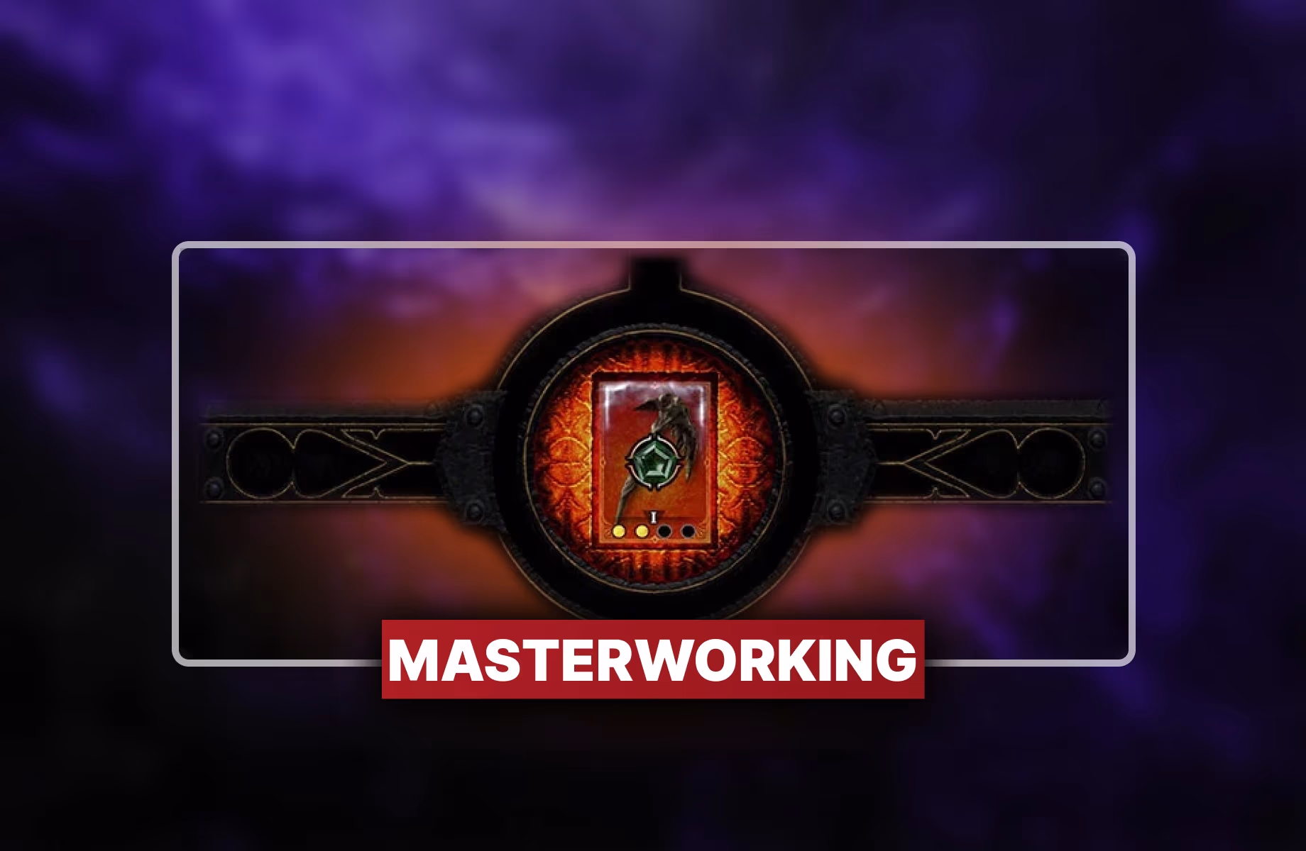 Diablo 4 Masterworking Boost