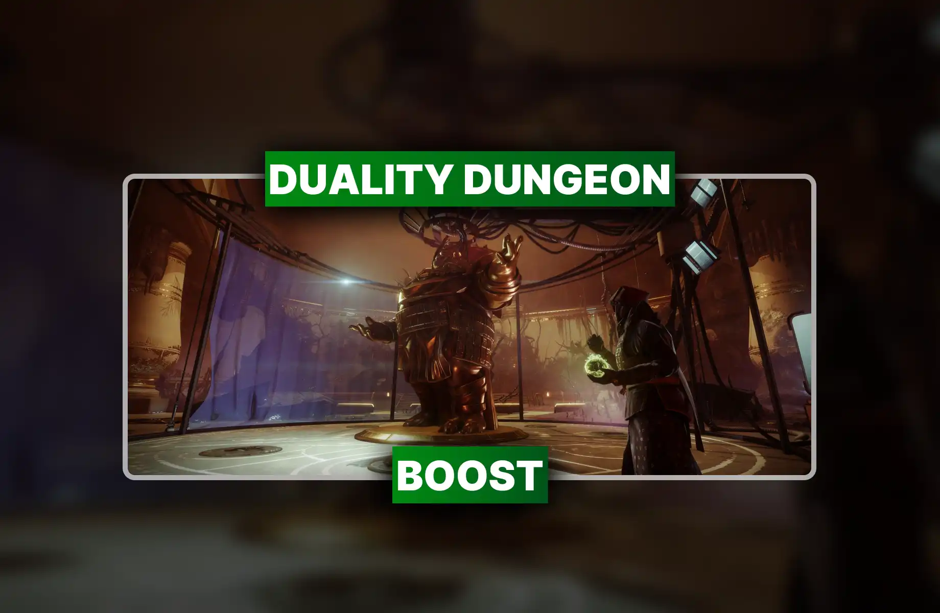 Destiny 2 Duality Dungeon Boost
