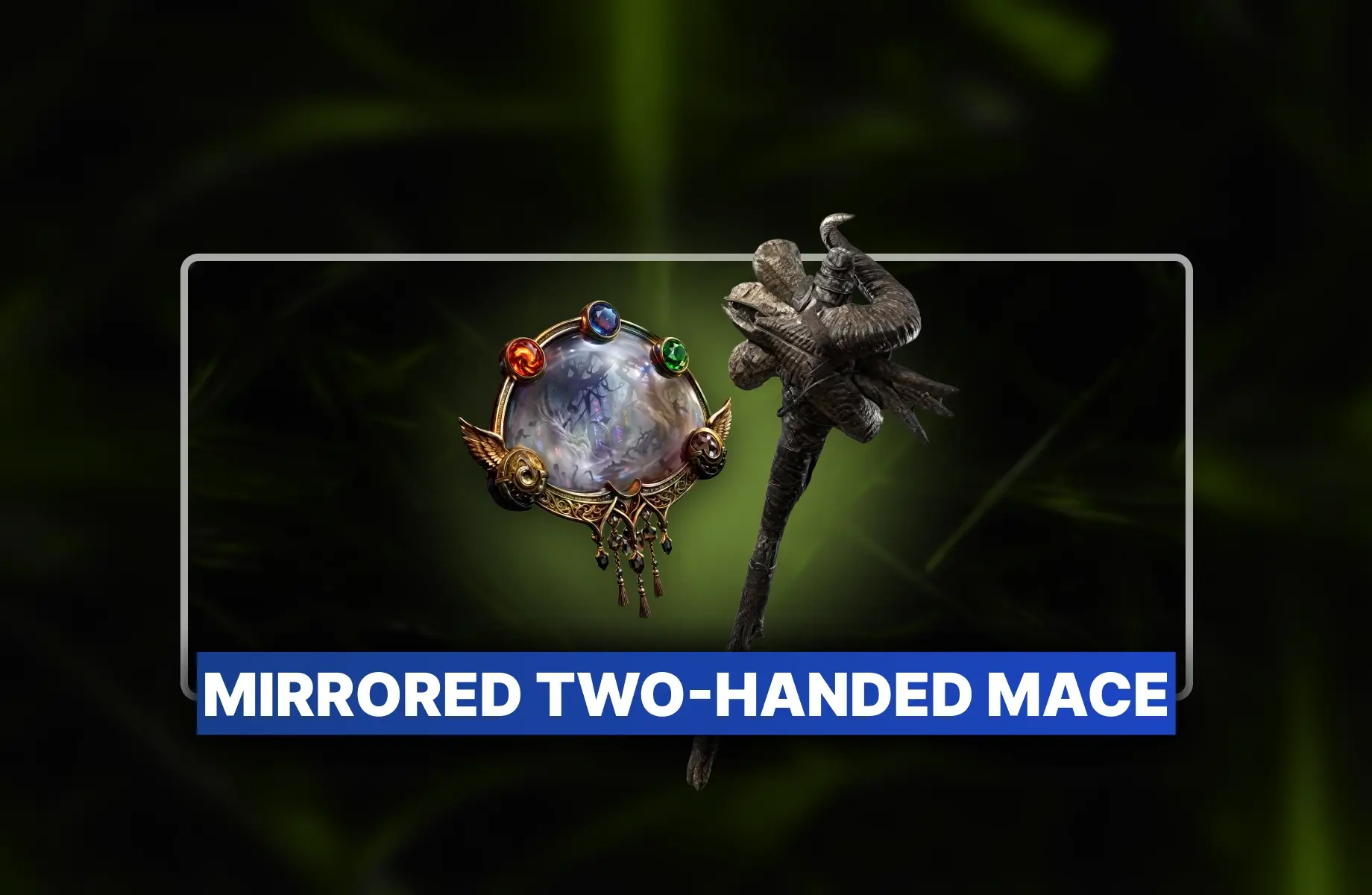 PoE 2 Mirrored Two-Handed Mace for sale