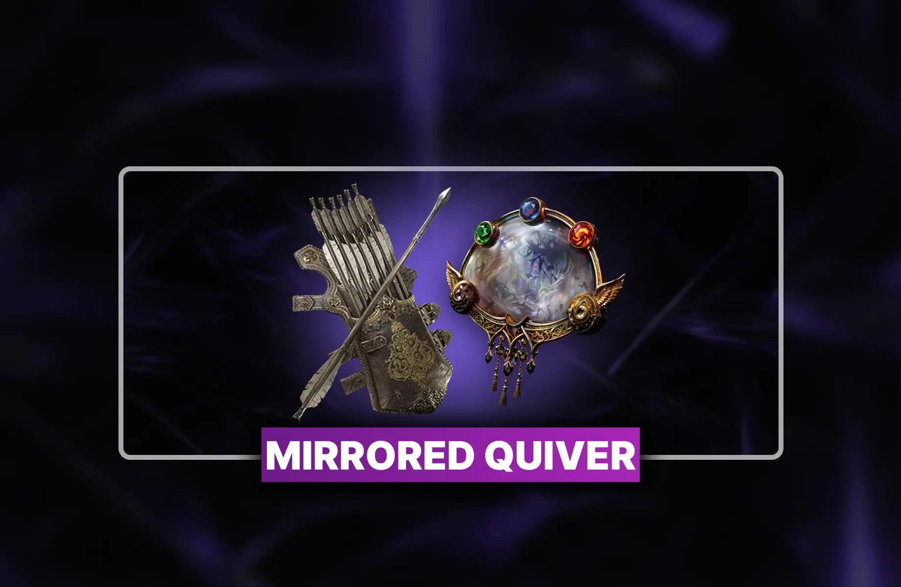PoE 2 Mirrored Quiver for sale