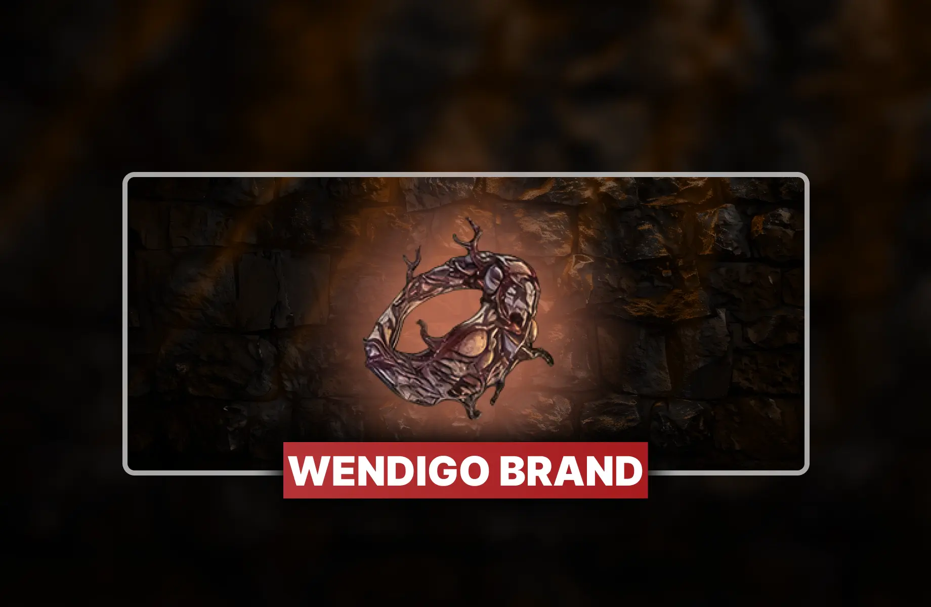 Diablo 4 Wendigo Brand For Sale