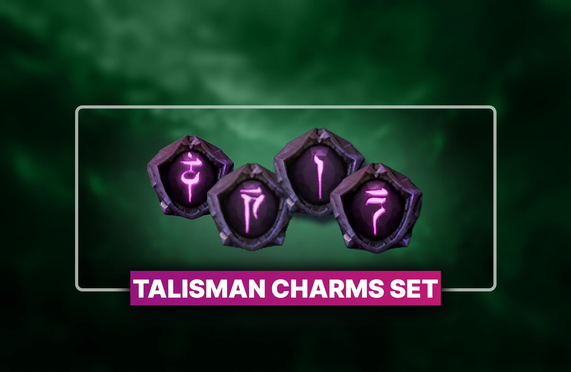 Diablo 4 Talisman Charms for Sale