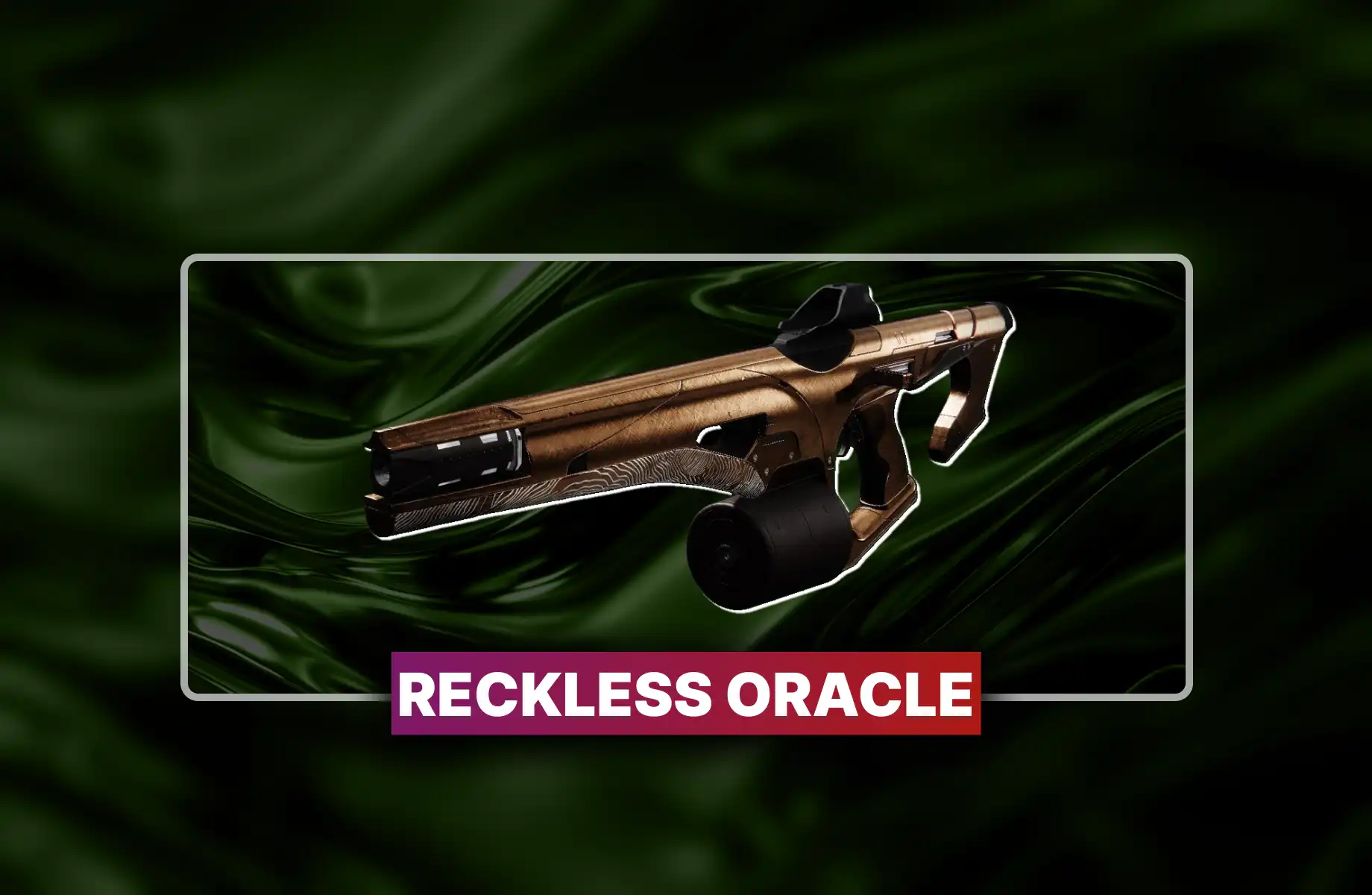 Destiny 2 Reckless Oracle Boost