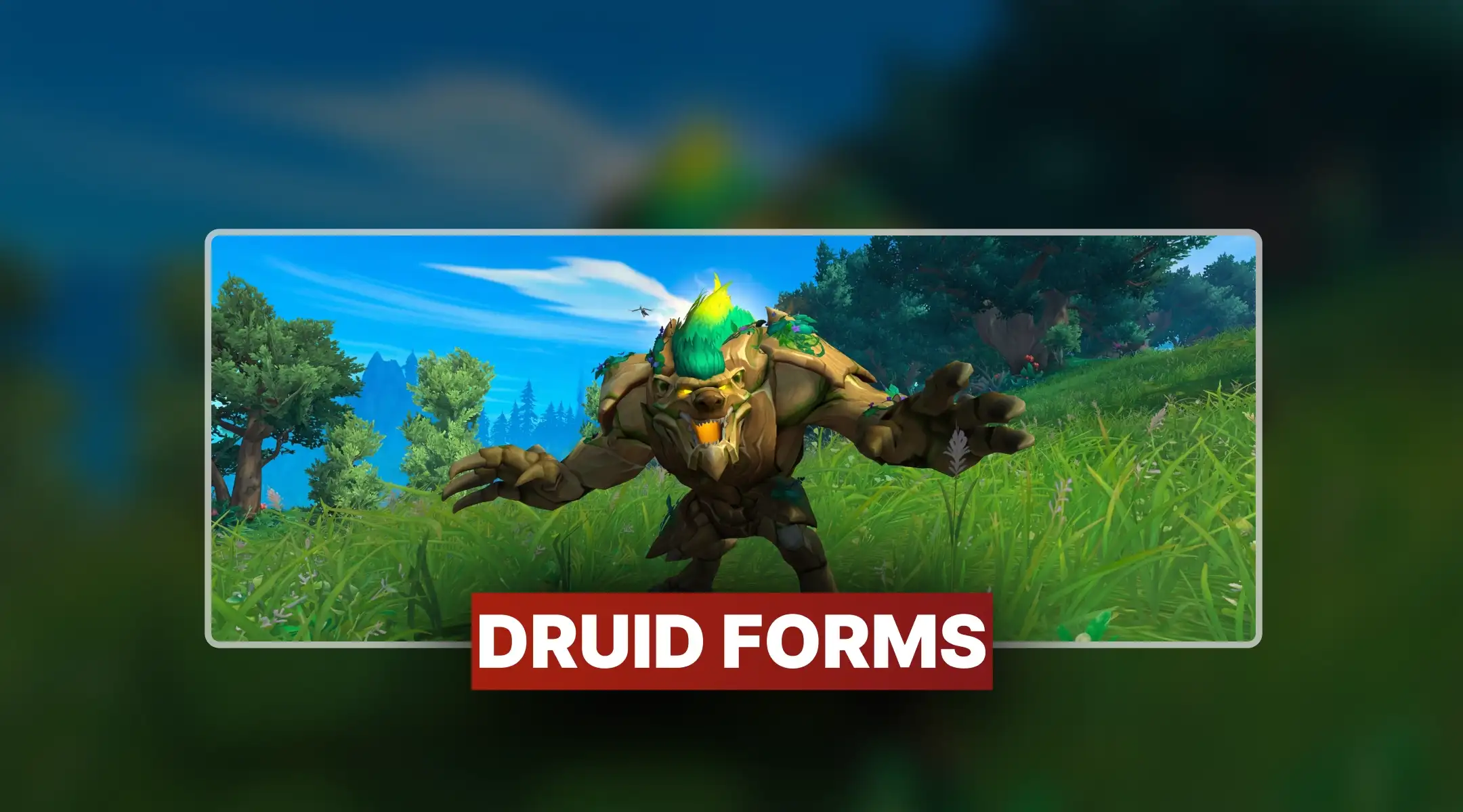 WoW Druid Forms Boost