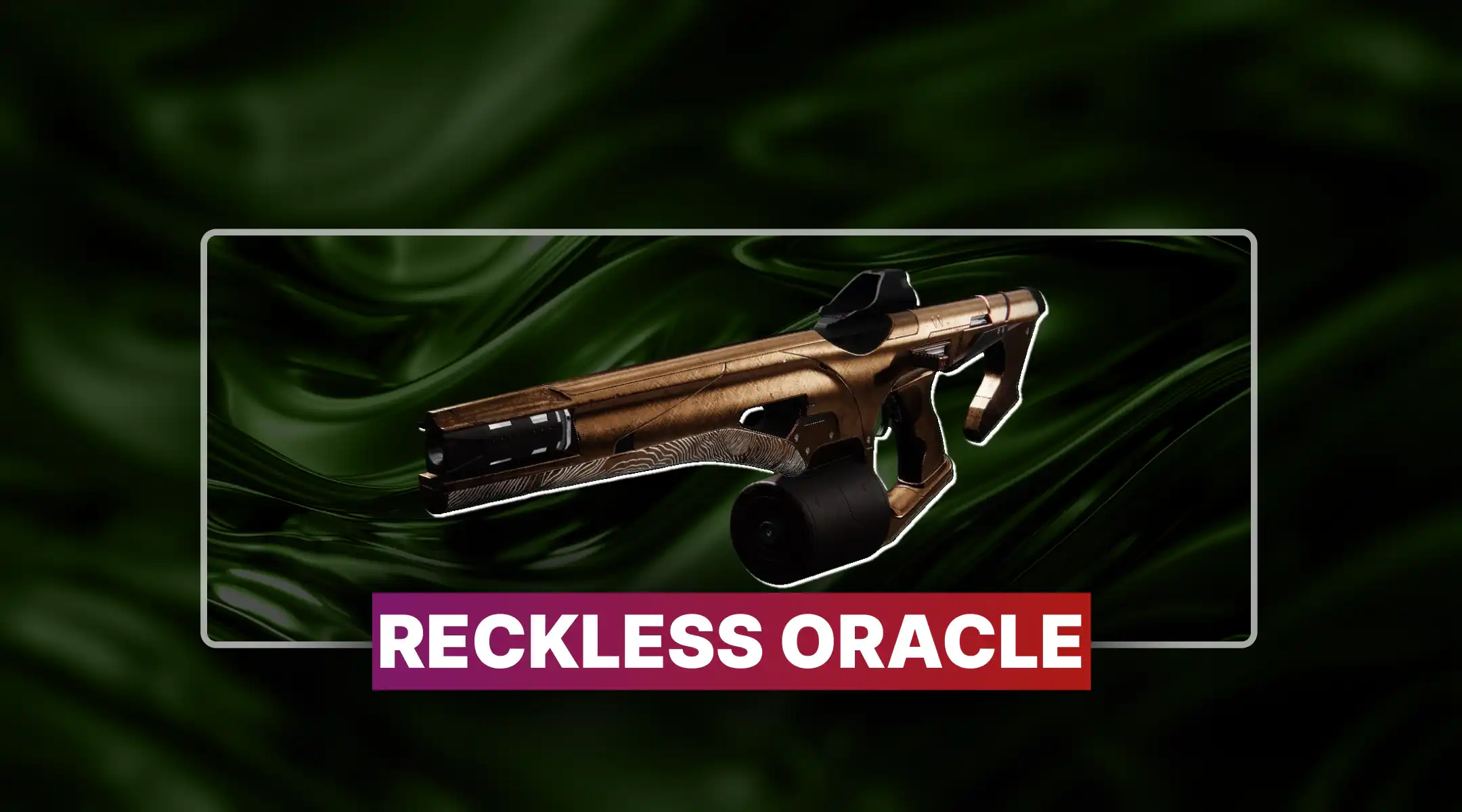 Destiny 2 Reckless Oracle Boost
